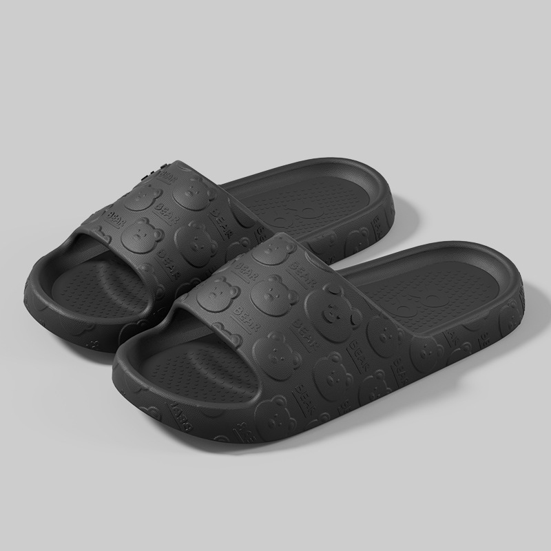 Lightweight home soft bath slippers
