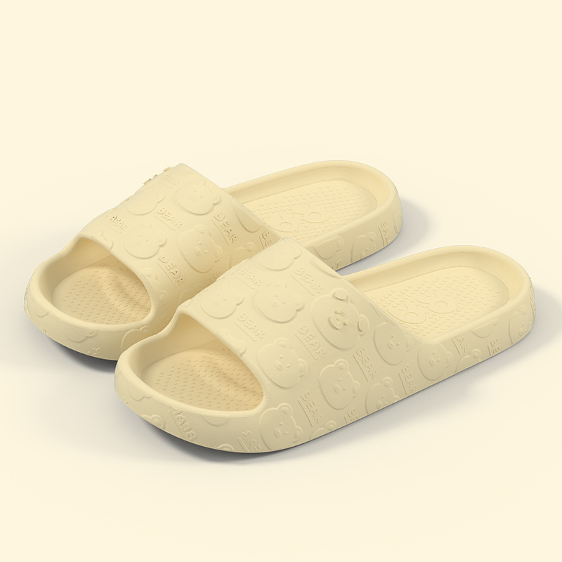 Lightweight home soft bath slippers