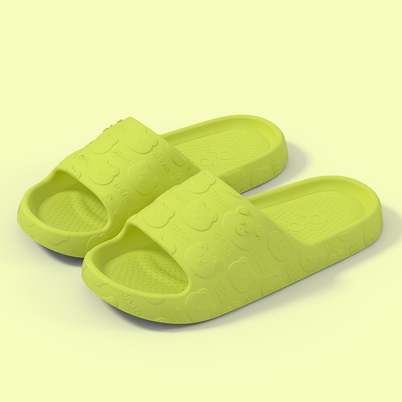 Lightweight home soft bath slippers