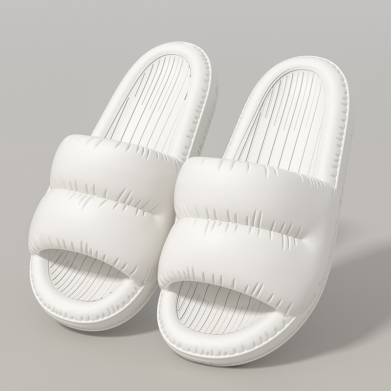 Lightweight home soft bath slippers