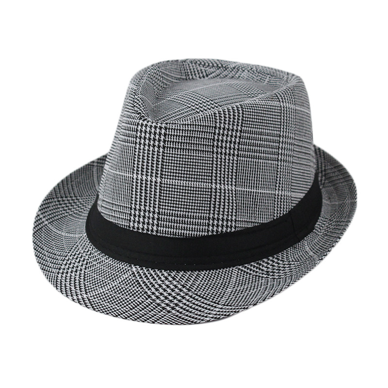 Linen top hat Panama jazz hat