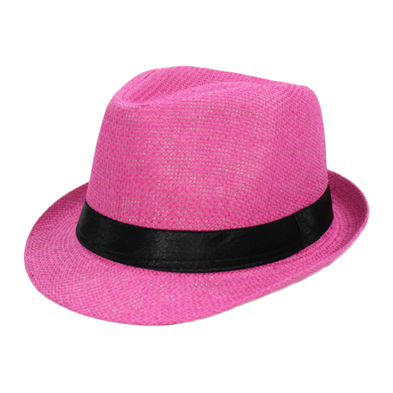 Linen top hat Panama jazz hat