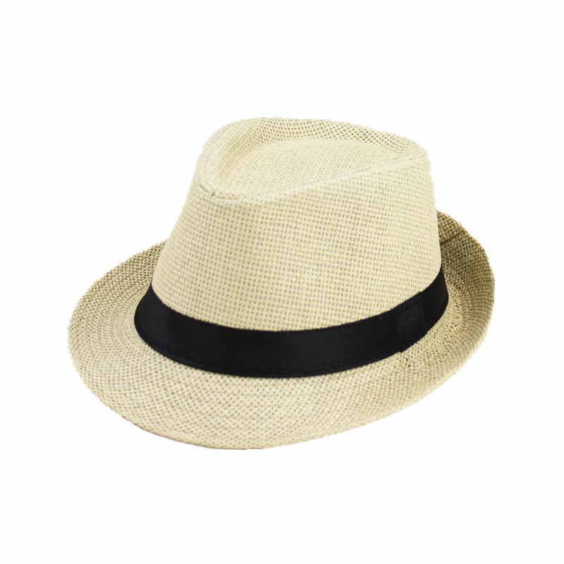 Linen top hat Panama jazz hat