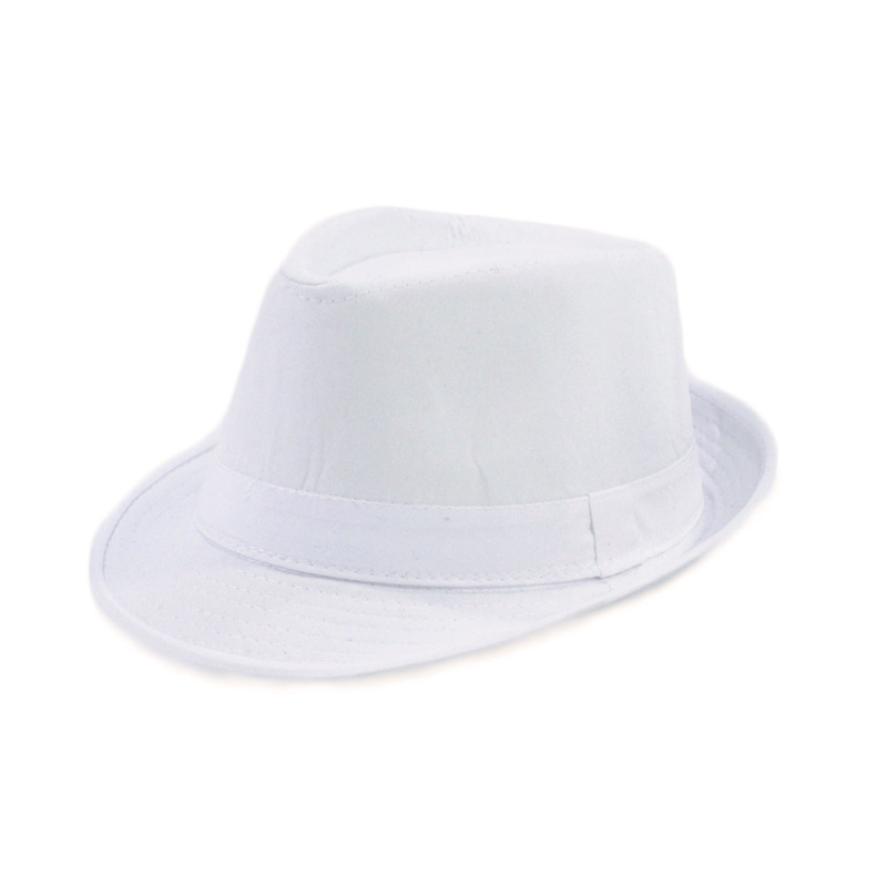 Linen top hat Panama jazz hat