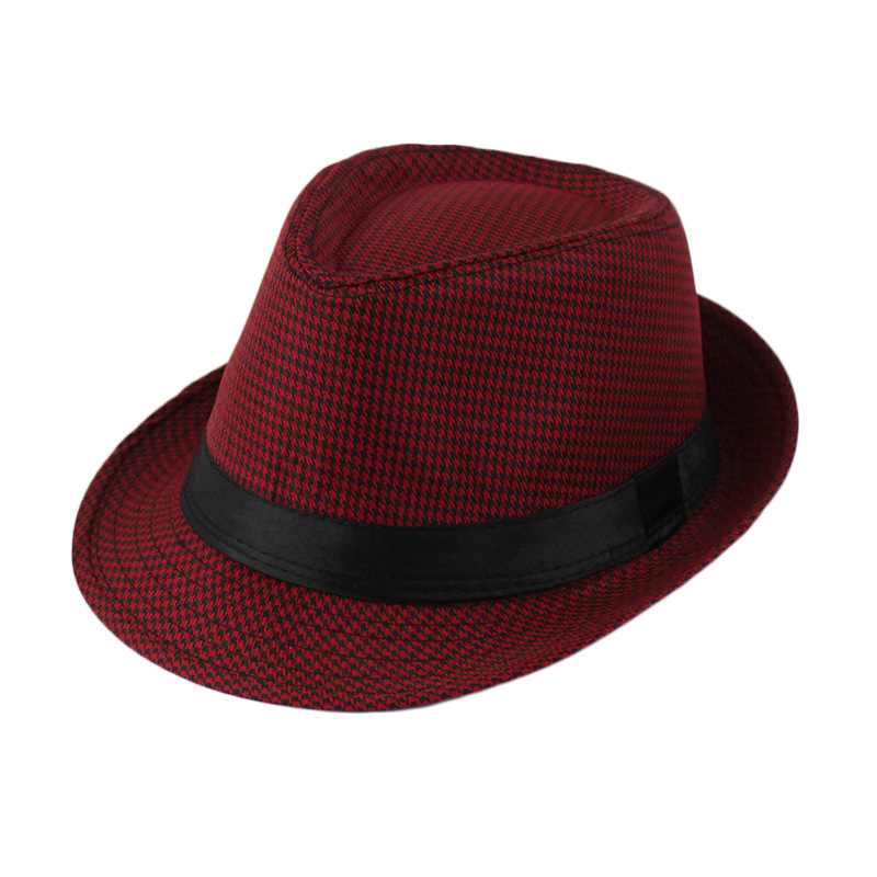 Linen top hat Panama jazz hat