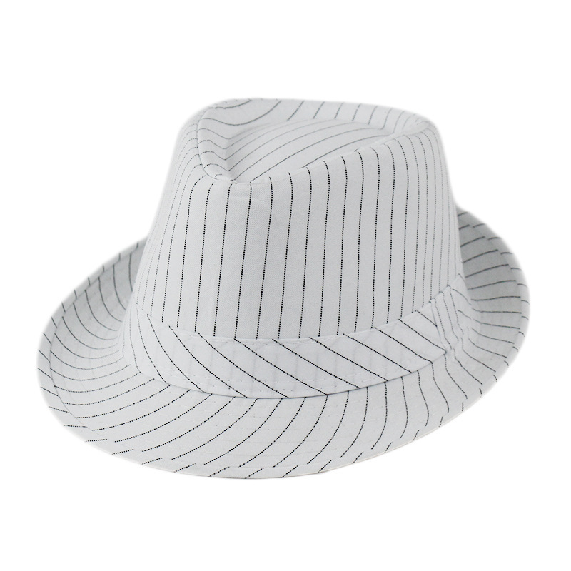 Linen top hat Panama jazz hat
