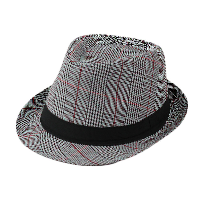 Linen top hat Panama jazz hat
