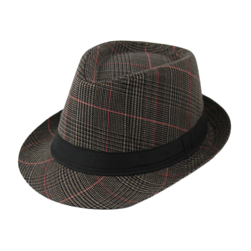 Linen top hat Panama jazz hat