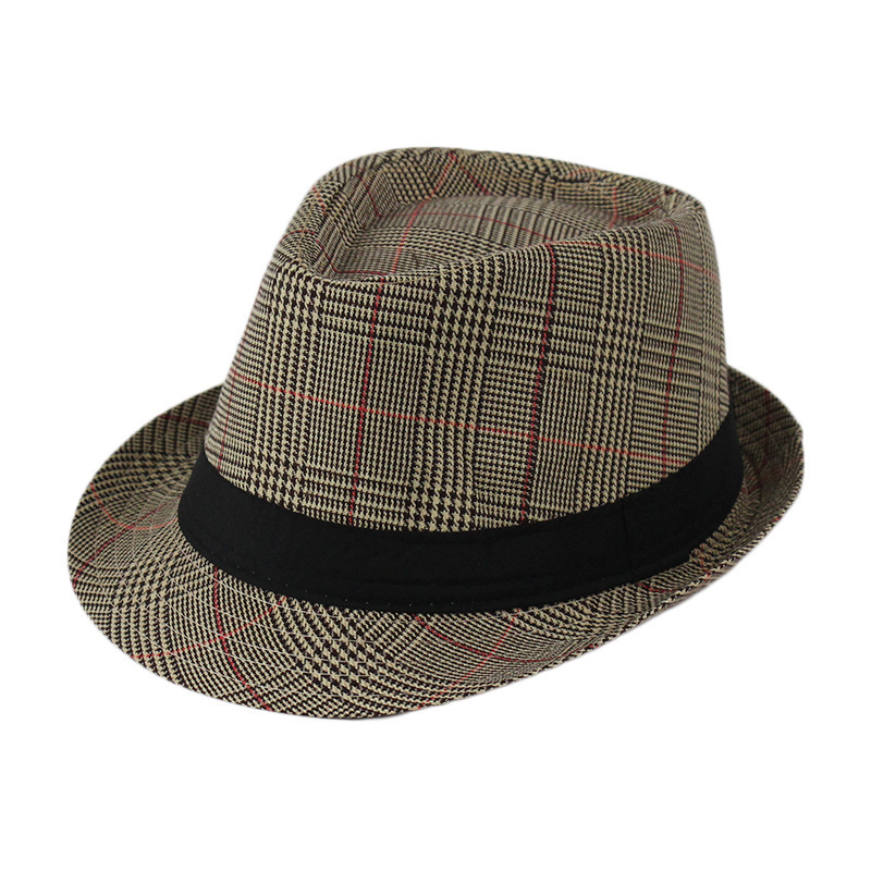 Linen top hat Panama jazz hat