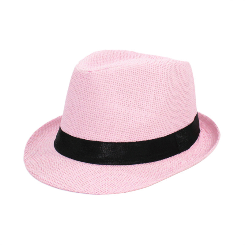 Linen top hat Panama jazz hat