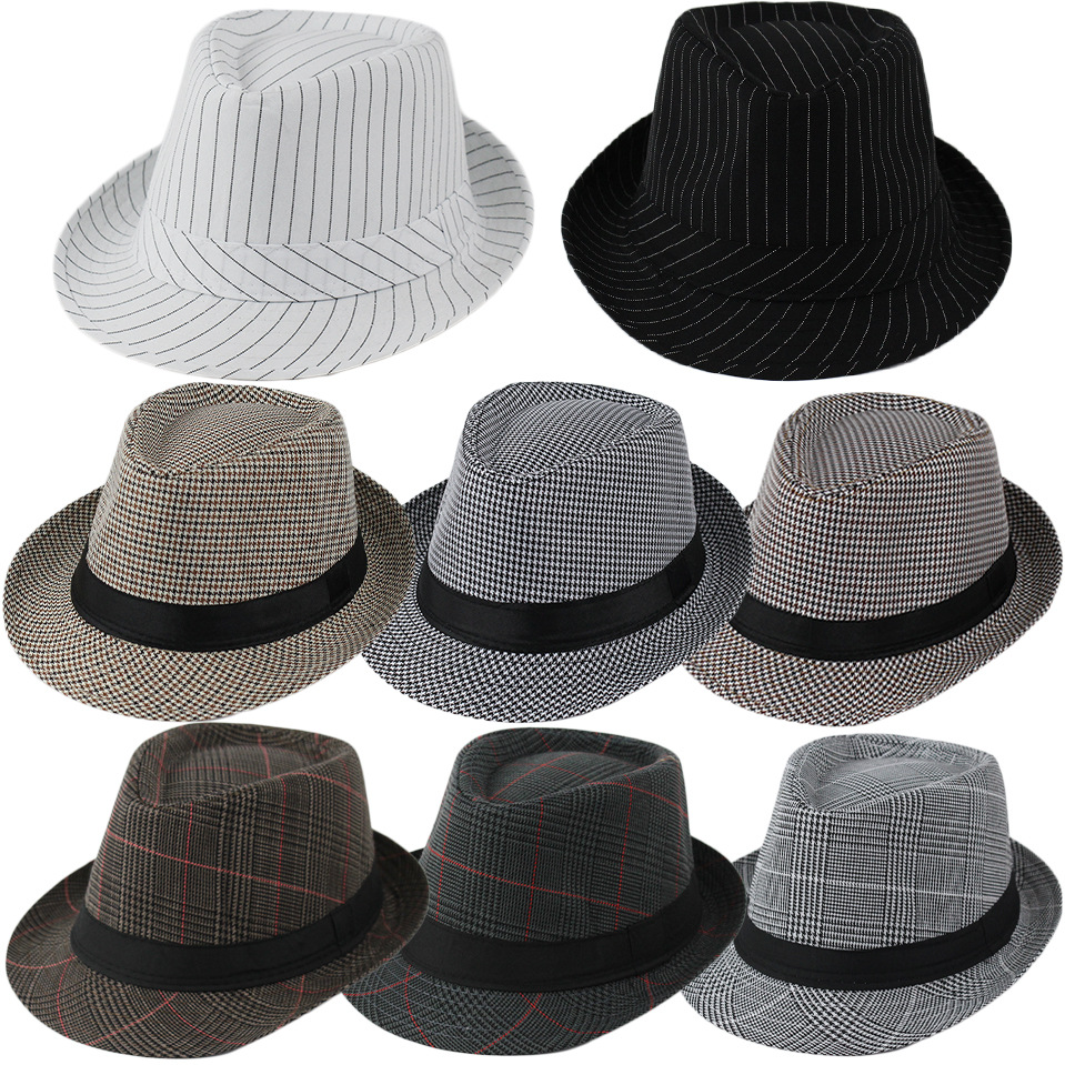 Linen top hat Panama jazz hat