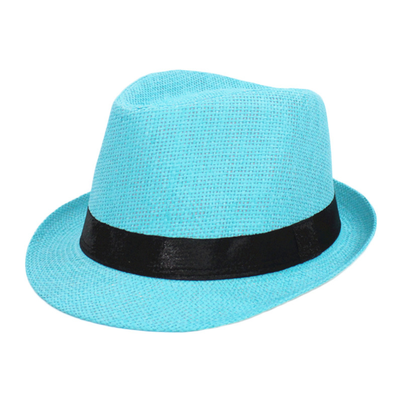 Linen top hat Panama jazz hat