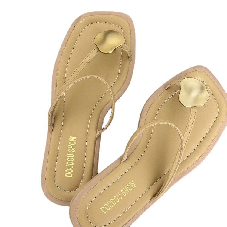 Little French fairy toe-on chunky sandals