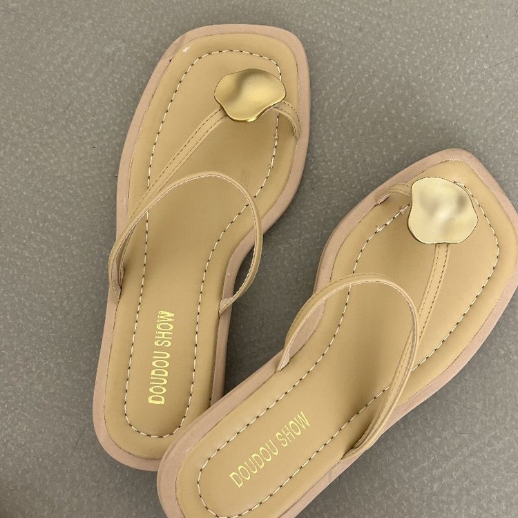 Little French fairy toe-on chunky sandals