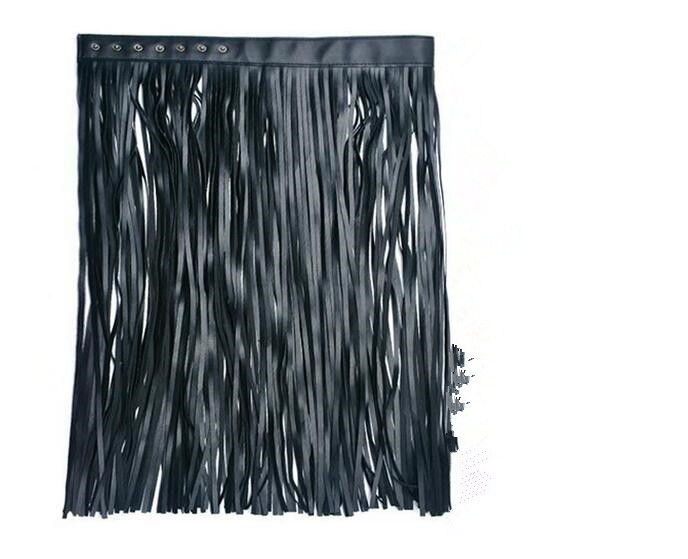 Long fringe belt Gypsy style belt