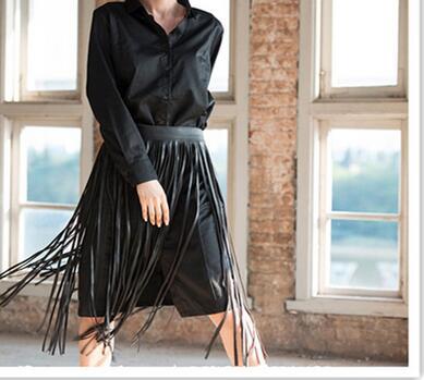 Long fringe belt Gypsy style belt