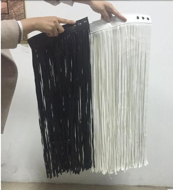 Long fringe belt Gypsy style belt