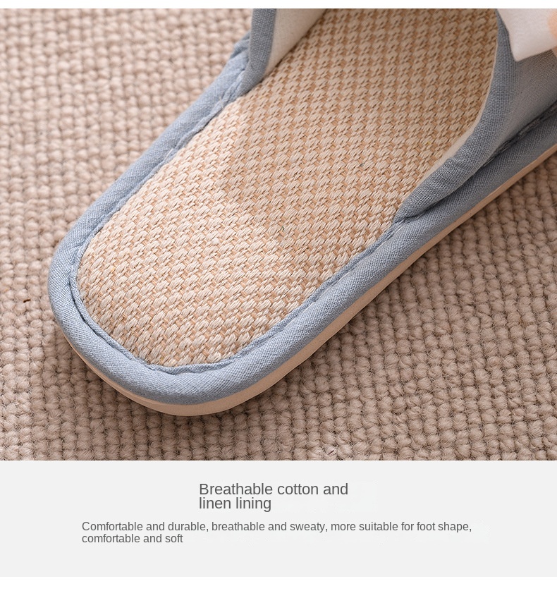 Love big bow fabric slippers