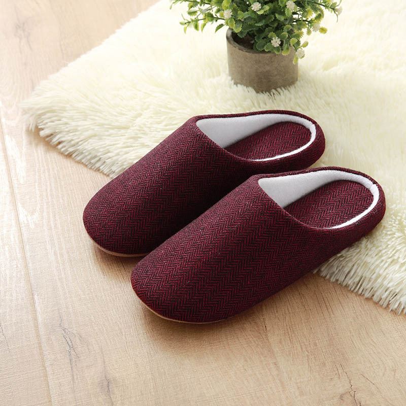 Men’s and women’s indoor cotton slippers