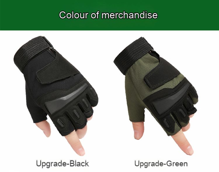 Men’s and women’s outdoor fitness half-finger gloves