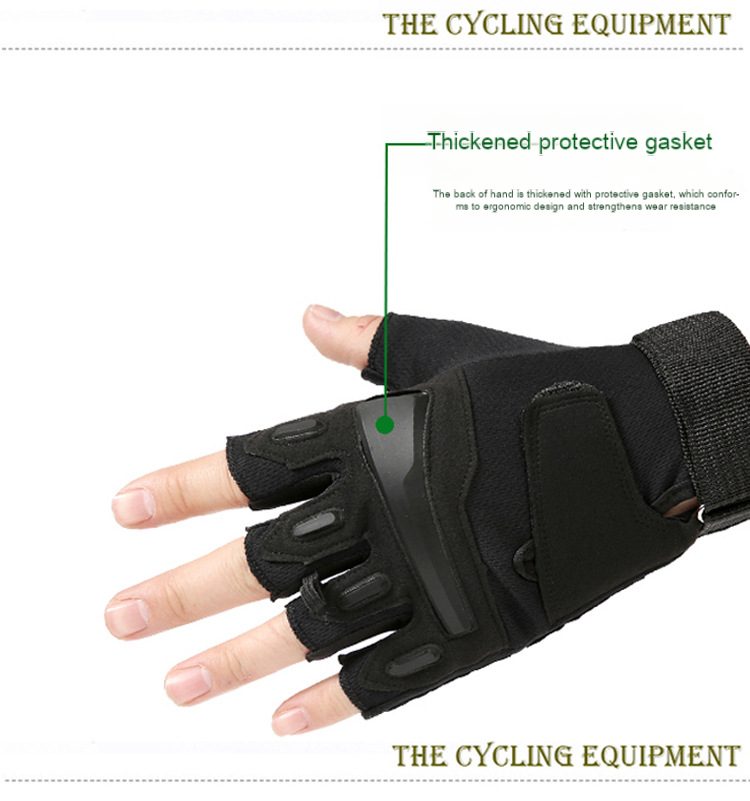 Men’s and women’s outdoor fitness half-finger gloves