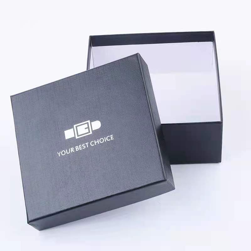 Men’s leather belt automatic buckle belt