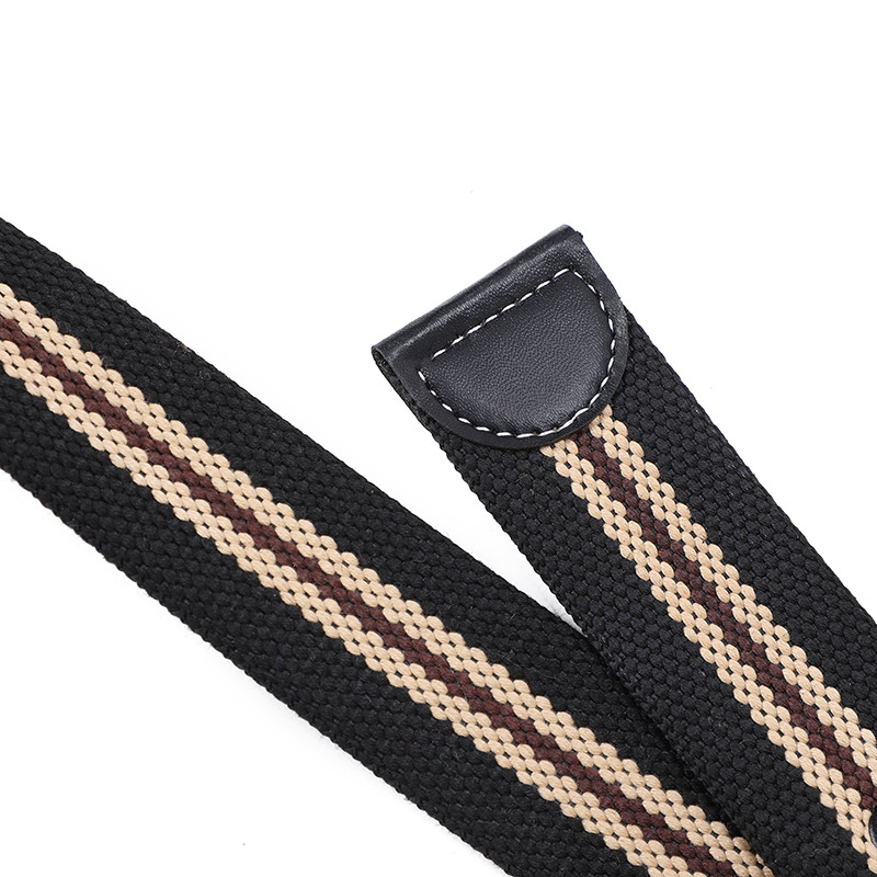 Men’s outdoor leisure pin buckle belt thickened and lengthened