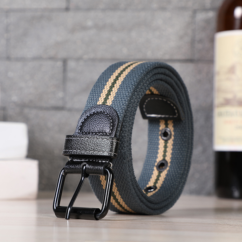 Men’s outdoor leisure pin buckle belt thickened and lengthened