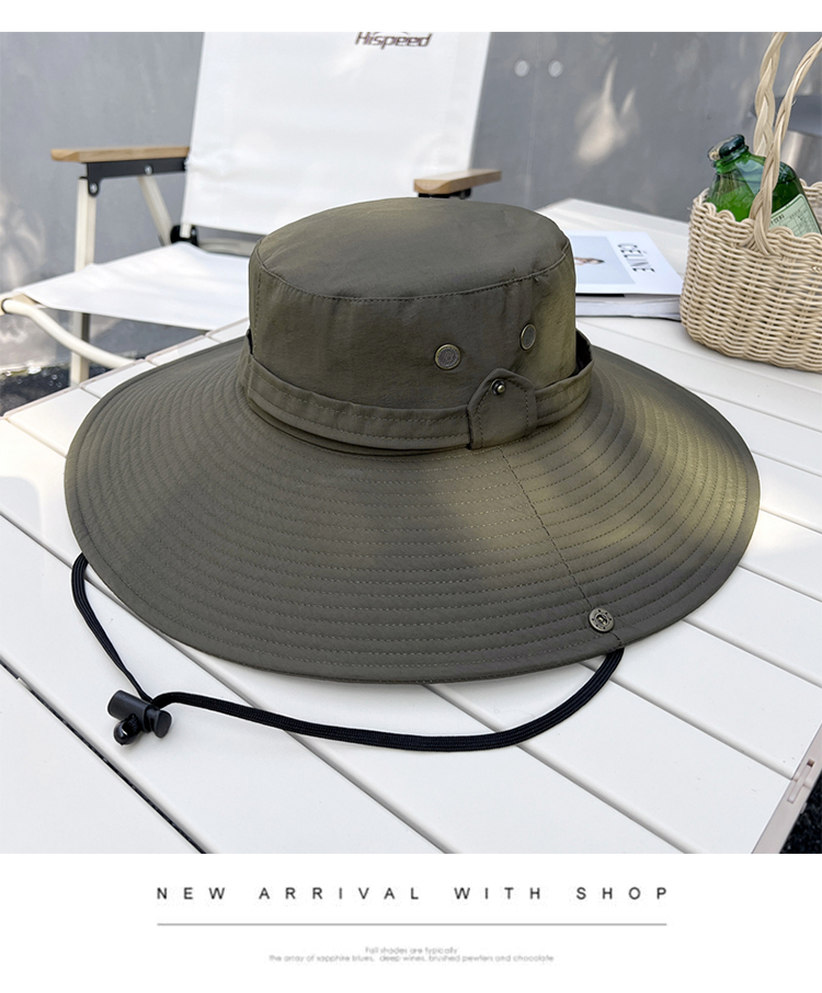 Men’s outdoor waterproof sunblock hat