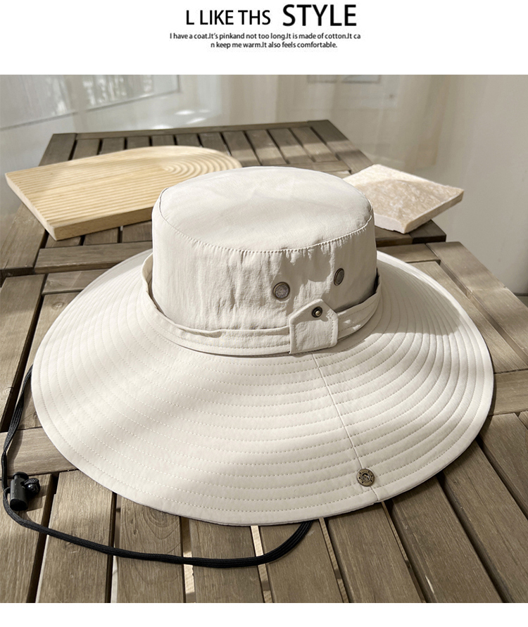 Men’s outdoor waterproof sunblock hat