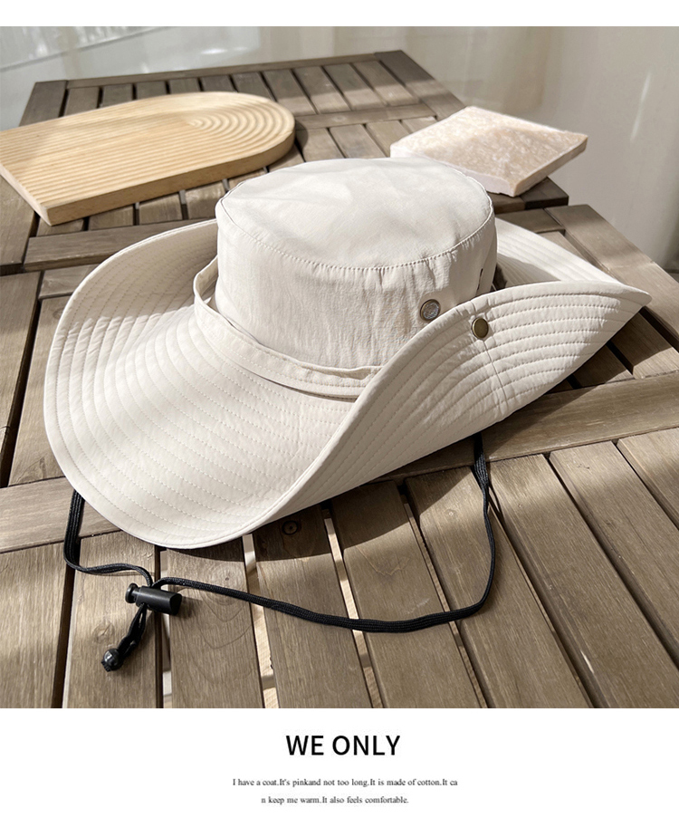 Men’s outdoor waterproof sunblock hat