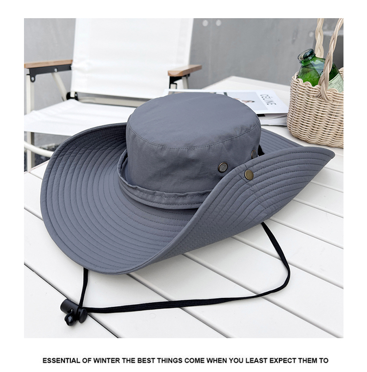 Men’s outdoor waterproof sunblock hat
