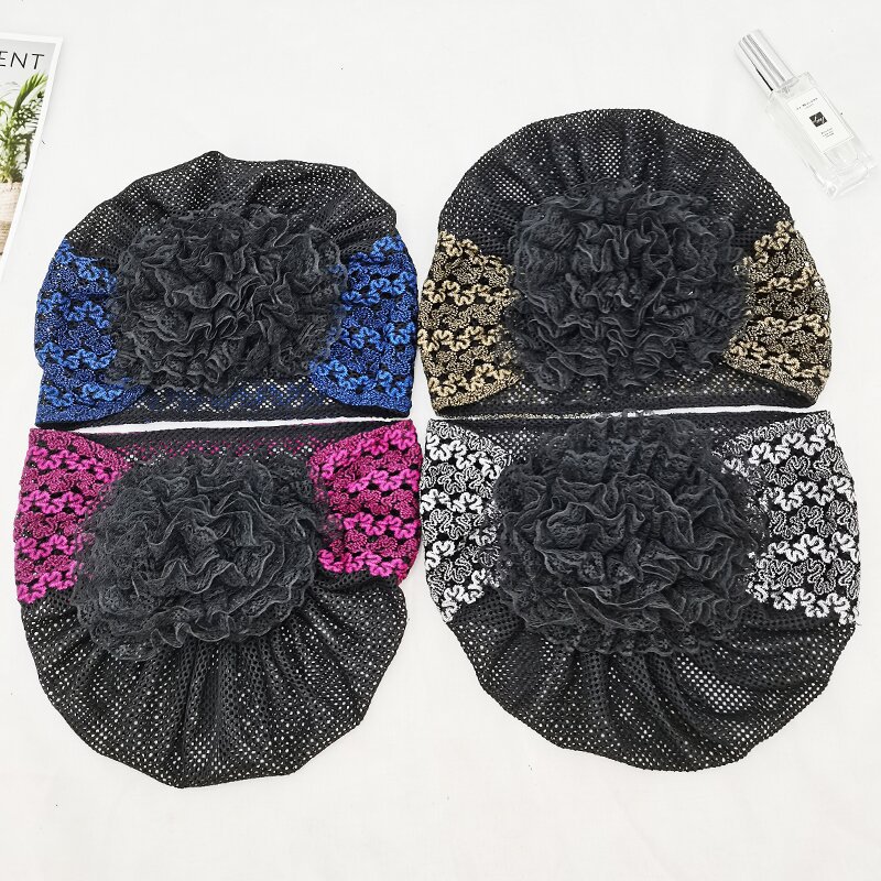 Mesh lace hat