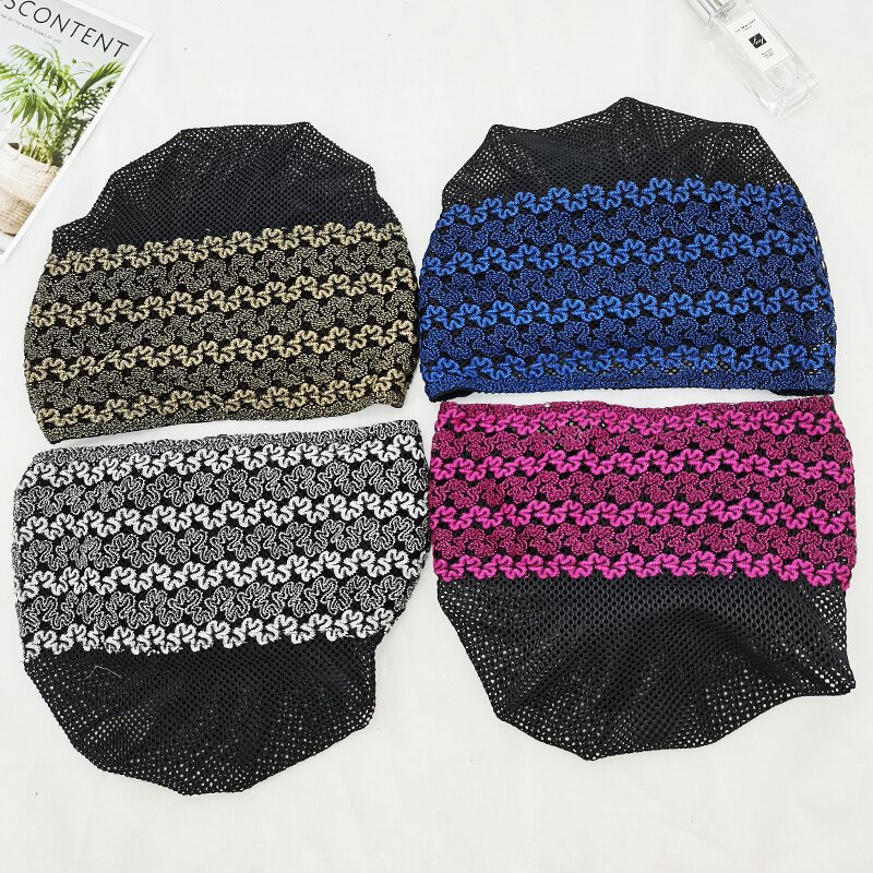 Mesh lace hat