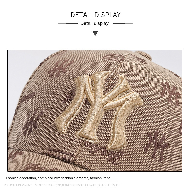 New baseball caps embroidered alphabet caps