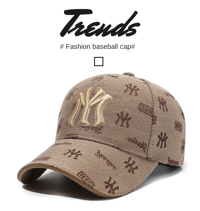 New baseball caps embroidered alphabet caps
