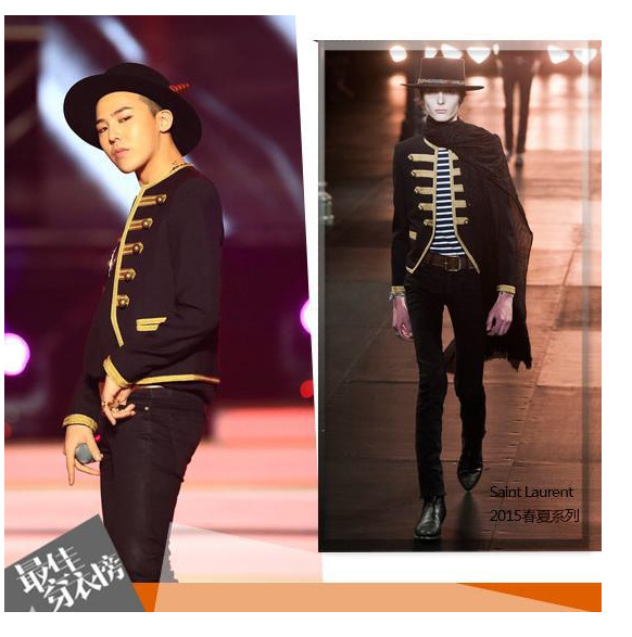 New big brim top hat Retro British flat top flat brim woolen hat for men and women