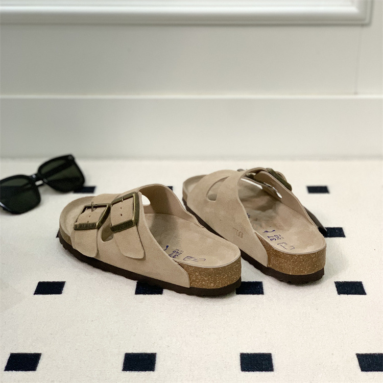 New cowhide cork Birkenstock tow