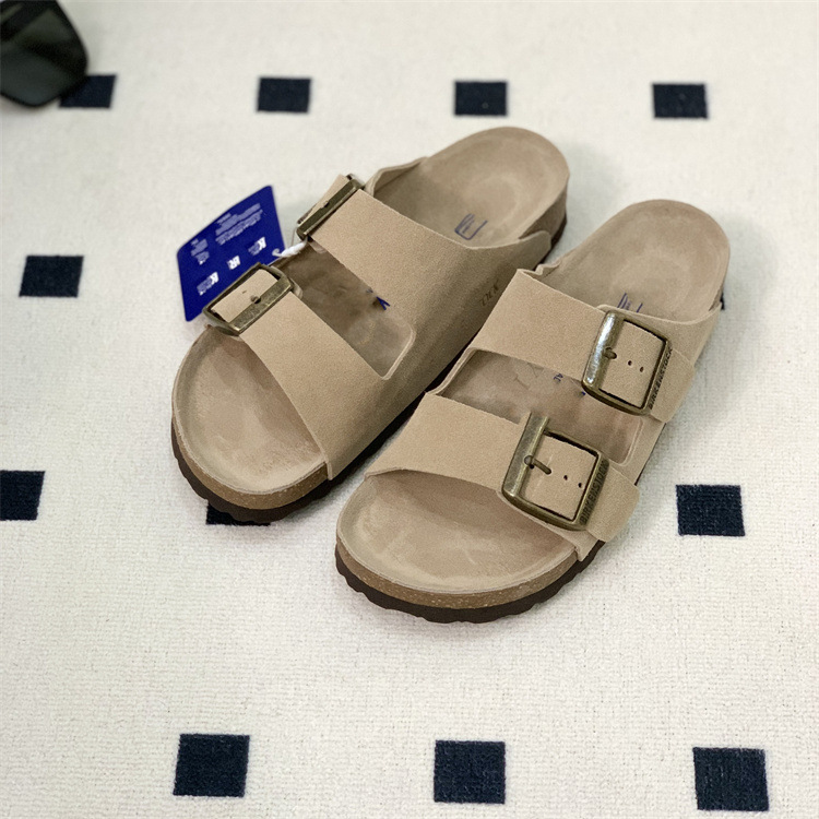 New cowhide cork Birkenstock tow