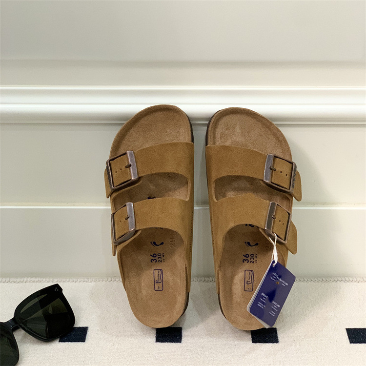 New cowhide cork Birkenstock tow