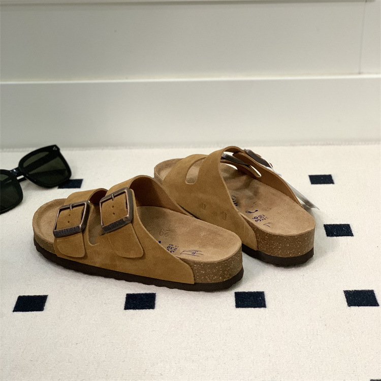 New cowhide cork Birkenstock tow