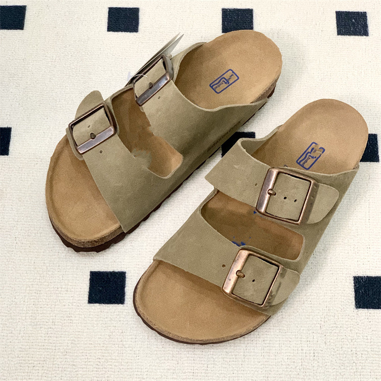 New cowhide cork Birkenstock tow