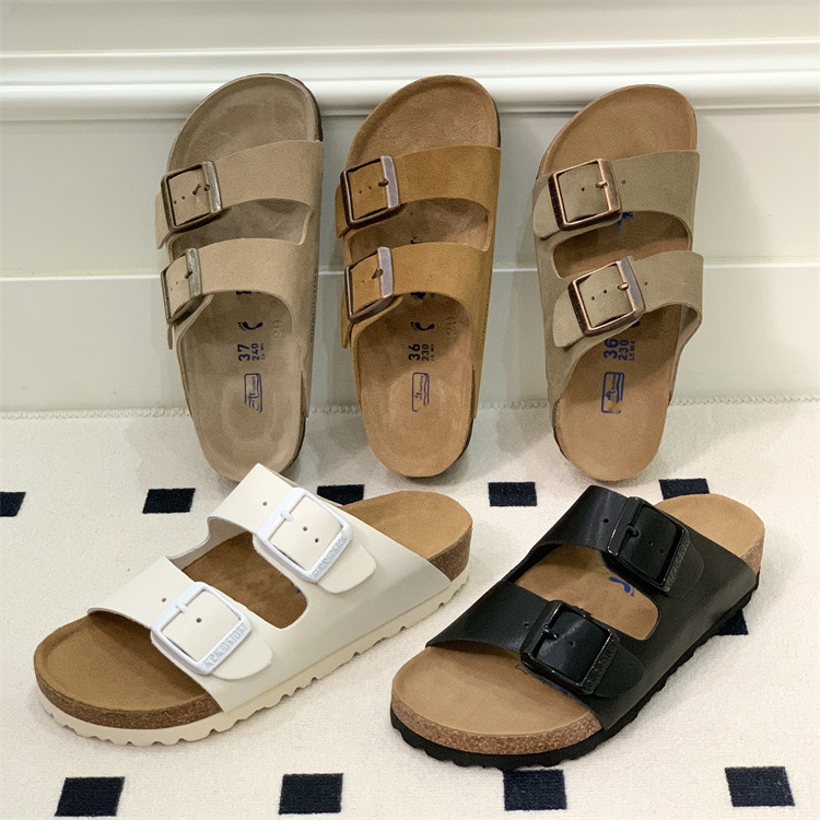 New cowhide cork Birkenstock tow