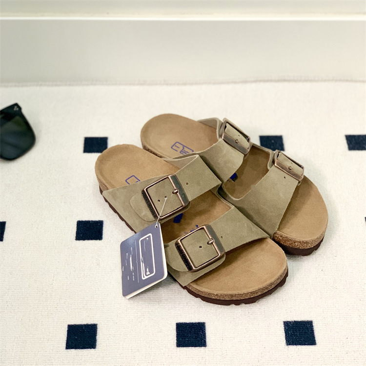New cowhide cork Birkenstock tow