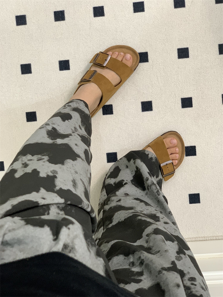 New cowhide cork Birkenstock tow