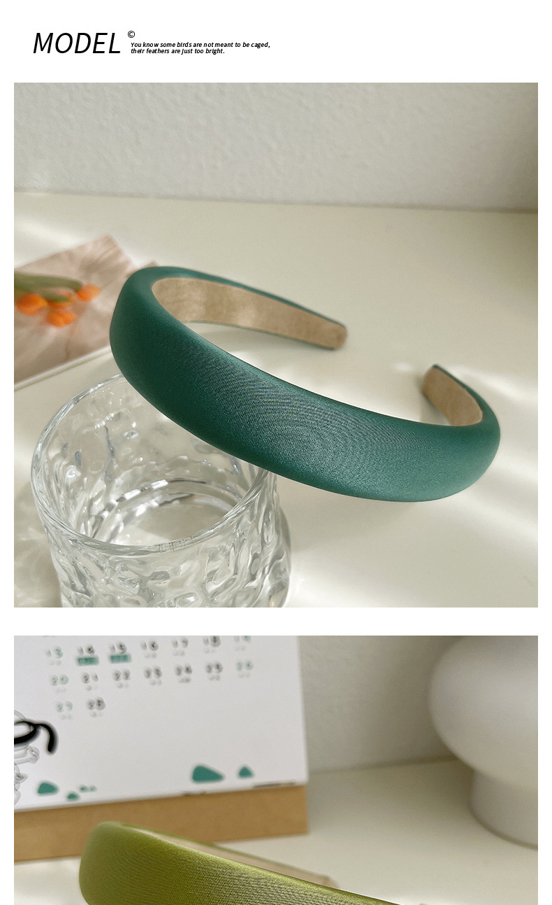 New high top headband Sponge wide edge headband