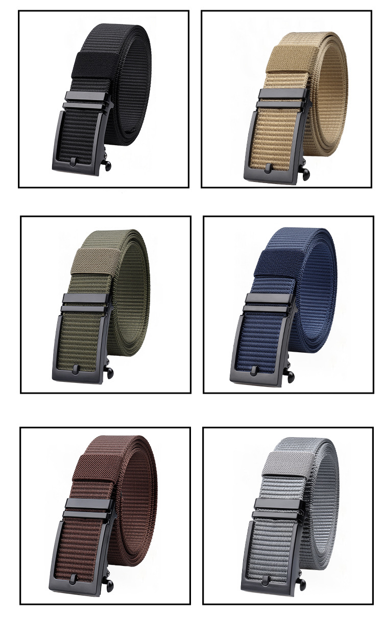 New imitation needle buckle automatic buckle belt