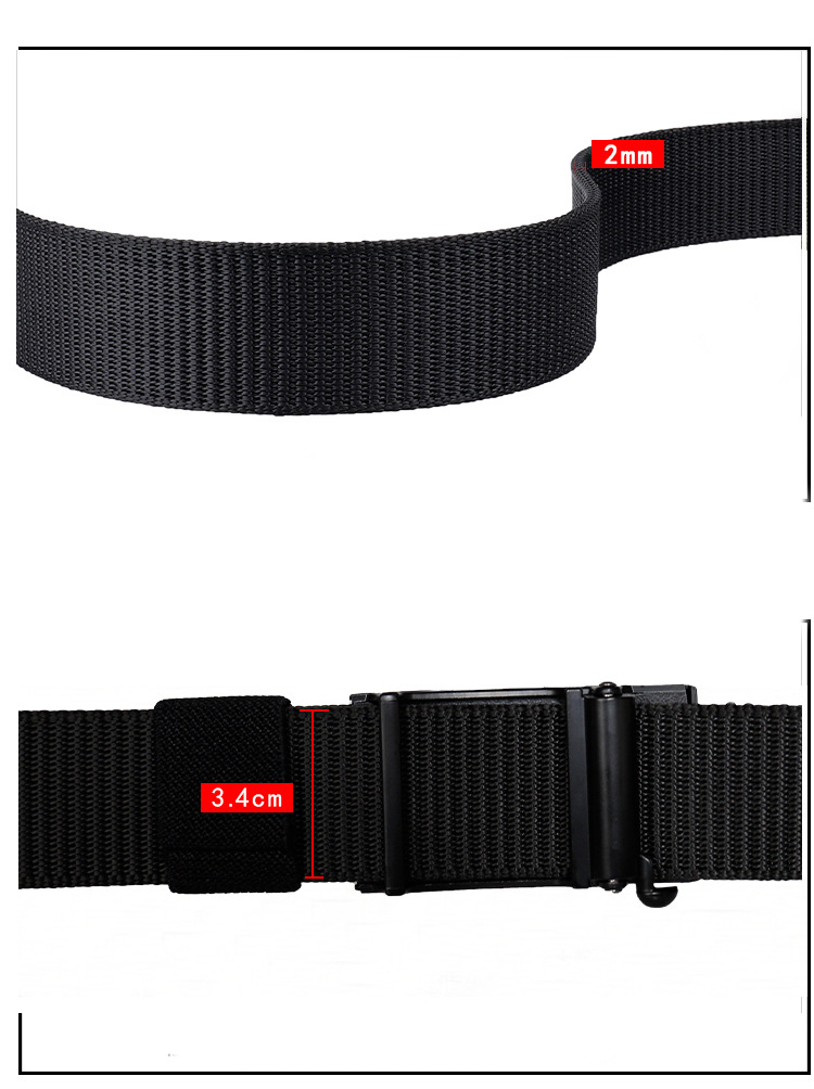 New imitation needle buckle automatic buckle belt