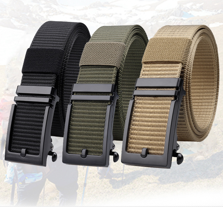 New imitation needle buckle automatic buckle belt