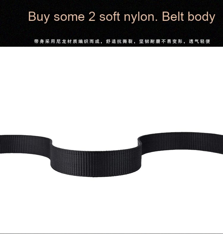 New imitation needle buckle automatic buckle belt